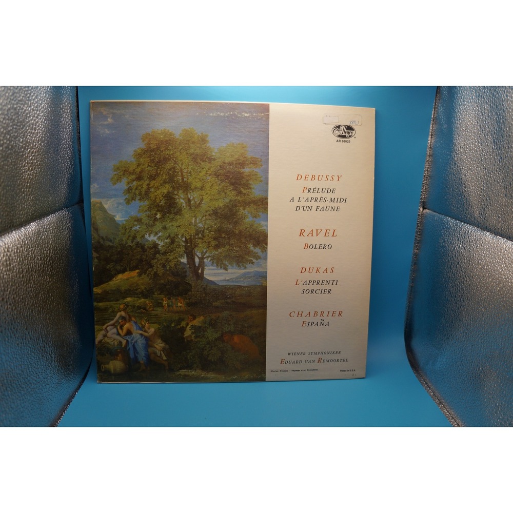 Allegro AR 88025 Debussy Ravel Dukas Chabrier Vienna Symphony Eduard Remoortel